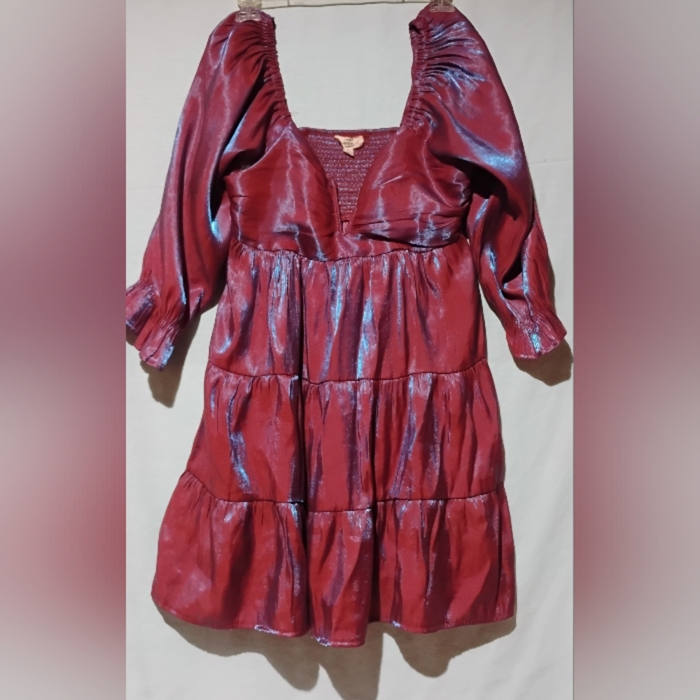 Shimmering Red Dress